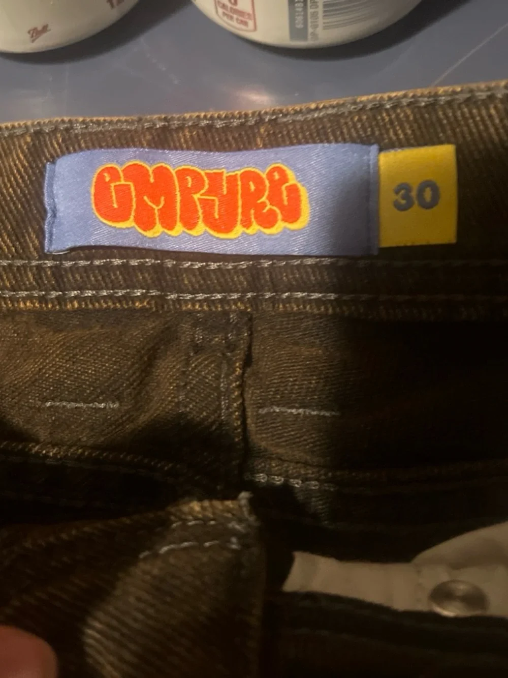 Zumiez Brown Relaxed Men's Jeans